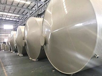 Analysis on the applicable industry of PPH extrusion winding storage tank and the problem of holding solution