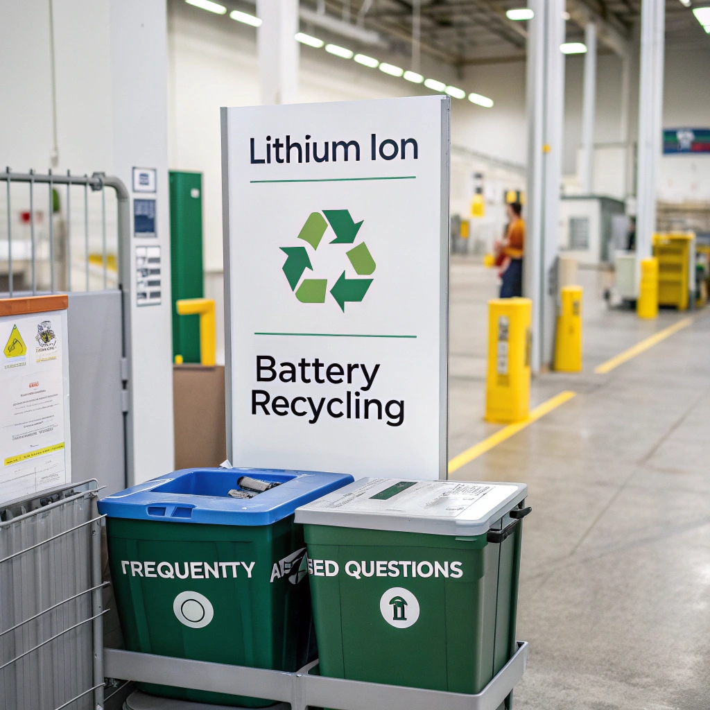 Lithium-Ion Battery Recycling Frequently Asked Questions