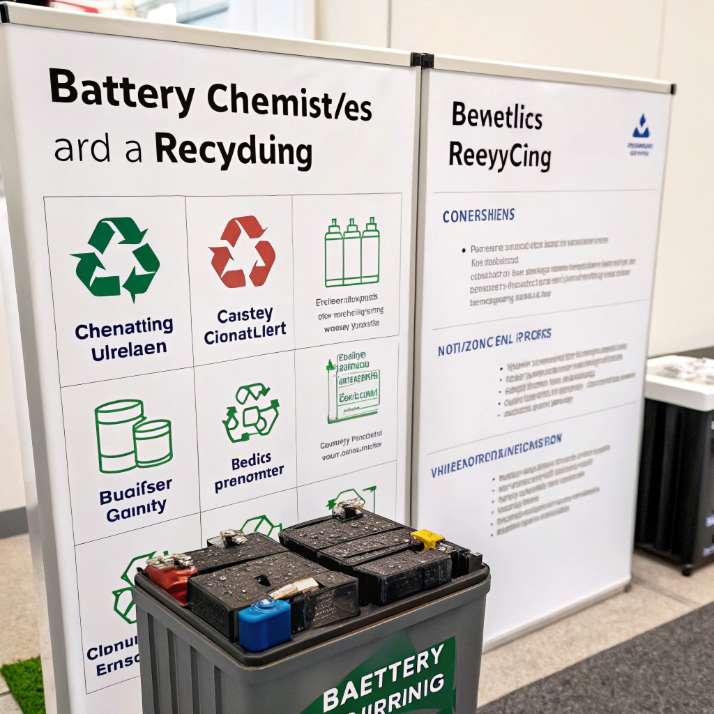 Battery Chemistries and Recycling Benefits