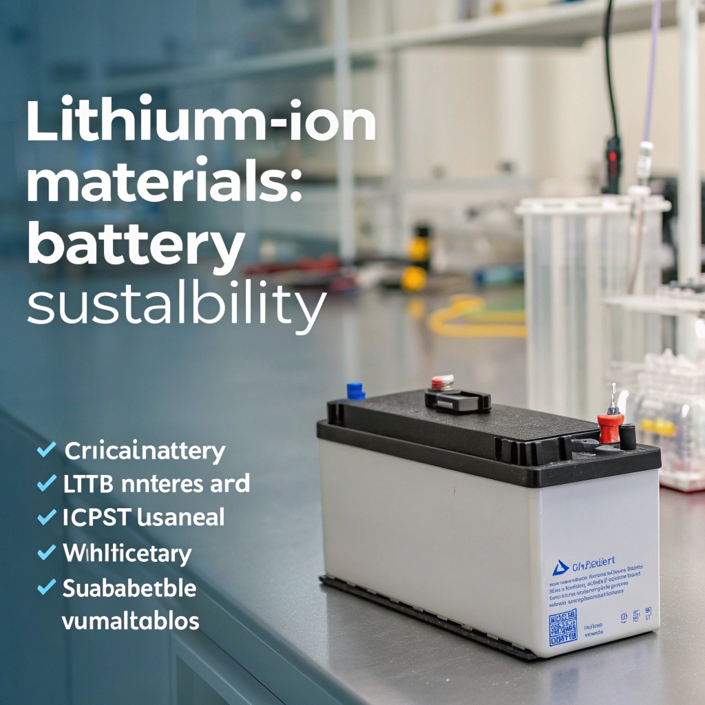 Lithium-Ion Battery Critical Materials Sustainability