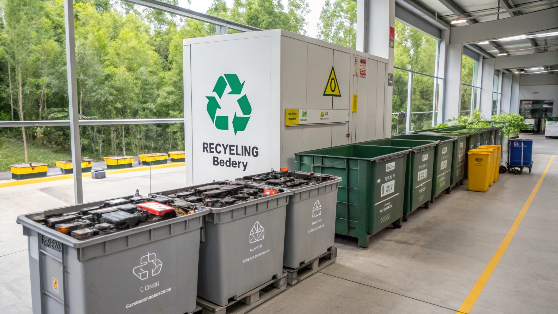 Explicación de la eficacia y rentabilidad del reciclaje de baterías de ...