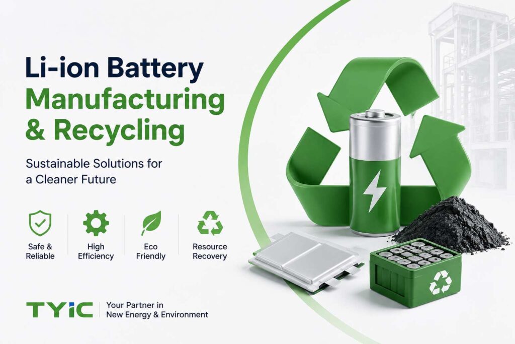 Lithium-Ion Battery Manufacturers & Recycling Solution
