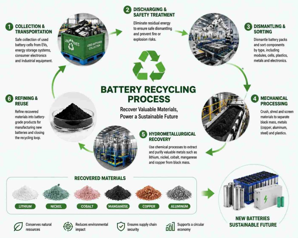 Battery Recycling Process