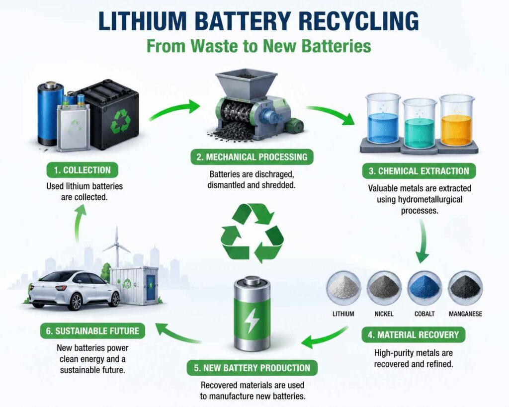 Can Lithium Batteries Be Recycled Into New Batteries?