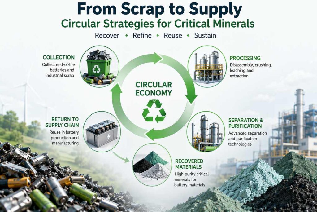 From Scrap to Supply: Circular Strategies for Critical Minerals